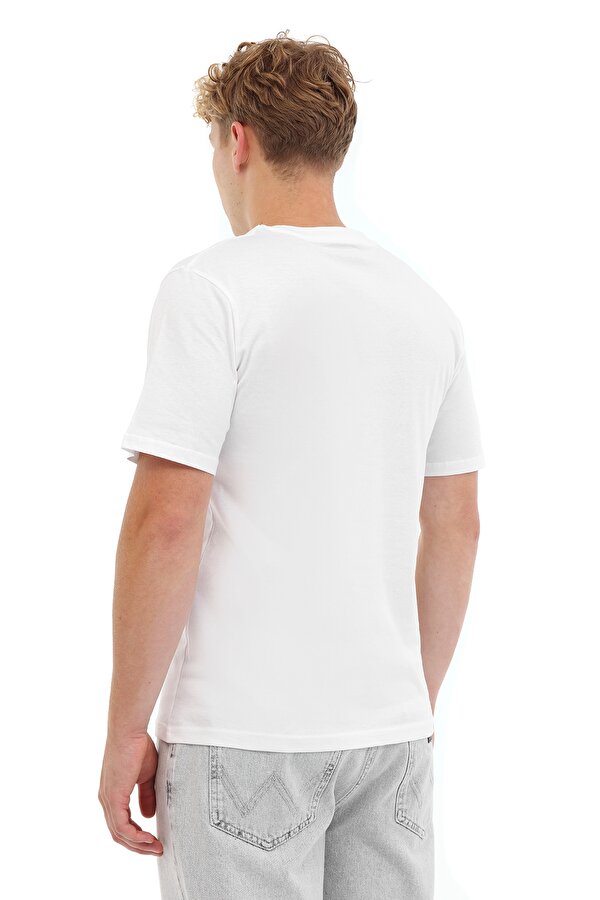 Jack & Jones JCOSYSTEMATIC TEE SS Beyaz Erkek Kısa Kol T-Shirt