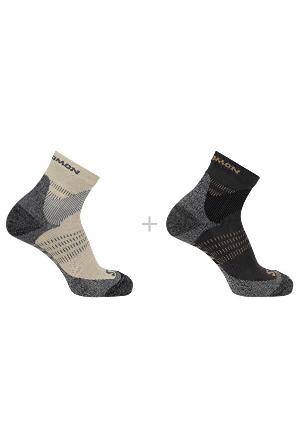 Salomon X Ultra Access Quarter 2 Pack Unisex Çorap
