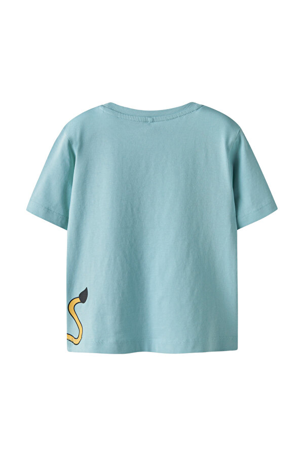 Name It NMMHELGE SS NREG TOP PB Mavi Erkek Çocuk Kısa Kol T-Shirt