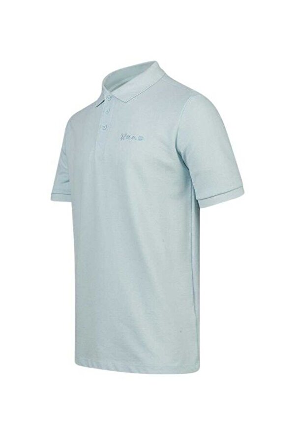 2AS Andy Erkek Polo Yaka Tişört Mavi