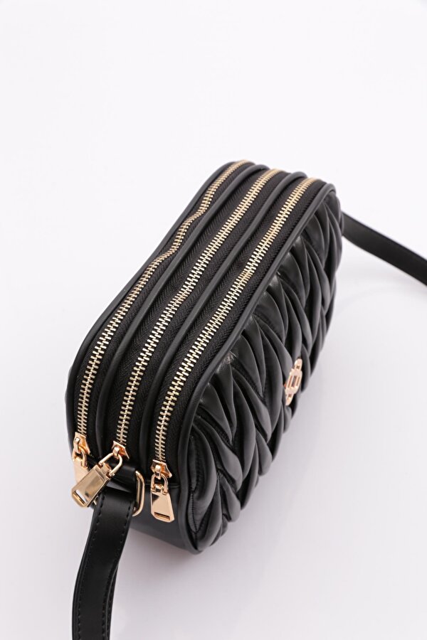 DGN 606 Kadin İnce Sapli Çift Gözlü Çanta