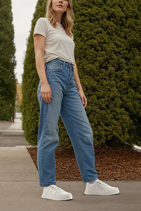 U.s. Polo Assn. U.s. Polo Assn. EMORA 5FX Bej Kadın Sneaker Instreet'te! Bej - 3. görsel