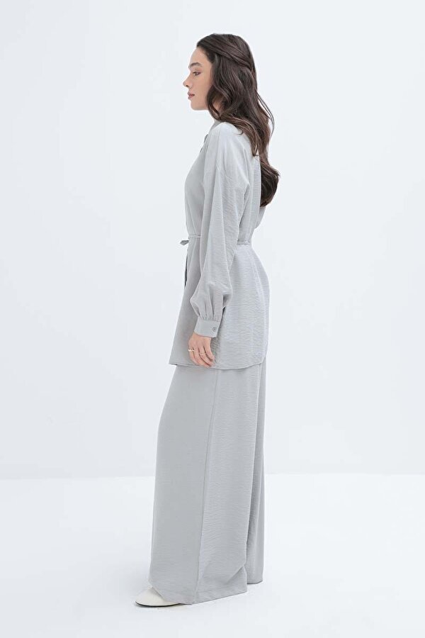 Allday İnce Kuşaklı Kadın Gömlek S51304A0