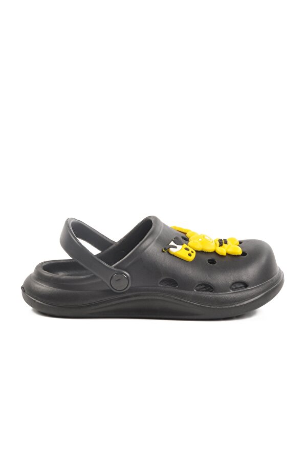 A Spor Aspor Siyah Kız Çocuk Sabo Terlik