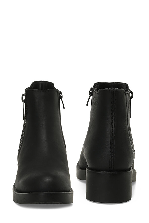 Butigo 24K-855 5PR Siyah Kadın Düz Bot