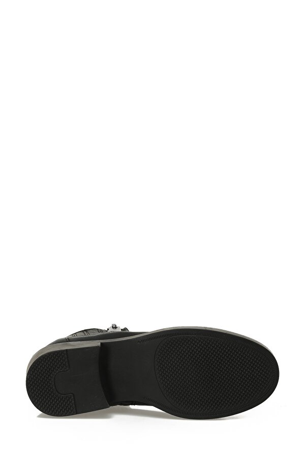 Butigo 24K-855 5PR Siyah Kadın Düz Bot