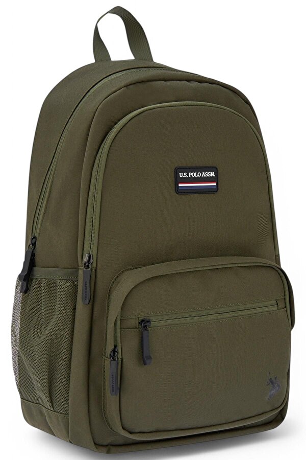 U.S. Polo Assn. Placan25054 Lise & Üniversite Sırt Çantası – Günlük ve Seyahat İçin Şık Tasarım Haki