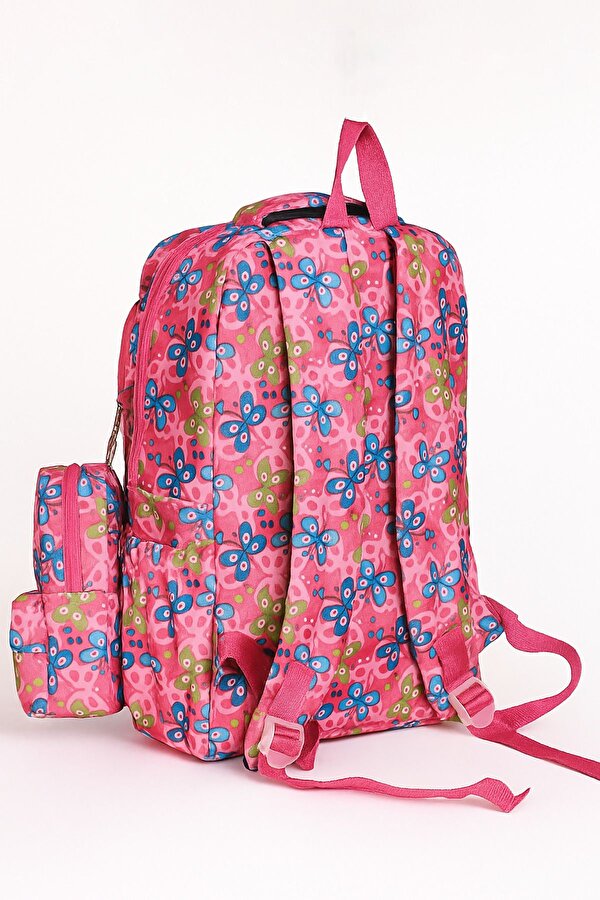 Wander Çocuk 3’lü Okul Sırt Çanta Seti – Desenli Sırt Çantası, Beslenme Çantası ve Kalemlik