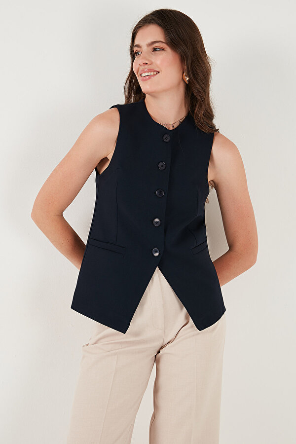 Lela Bayan Yelek 65200004 LACİVERT