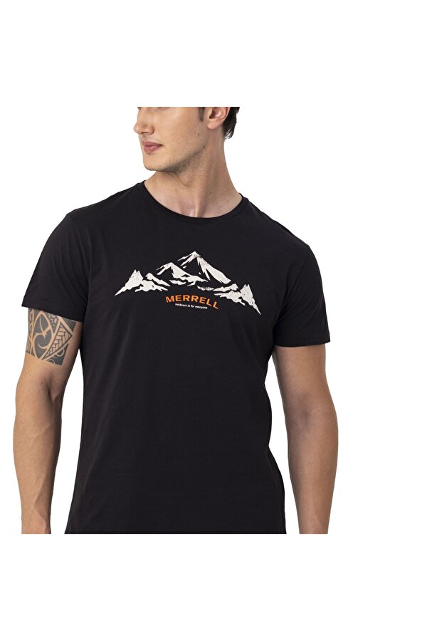 Merrell Taurus M Erkek Siyah Tshirt M4taurusm-10010