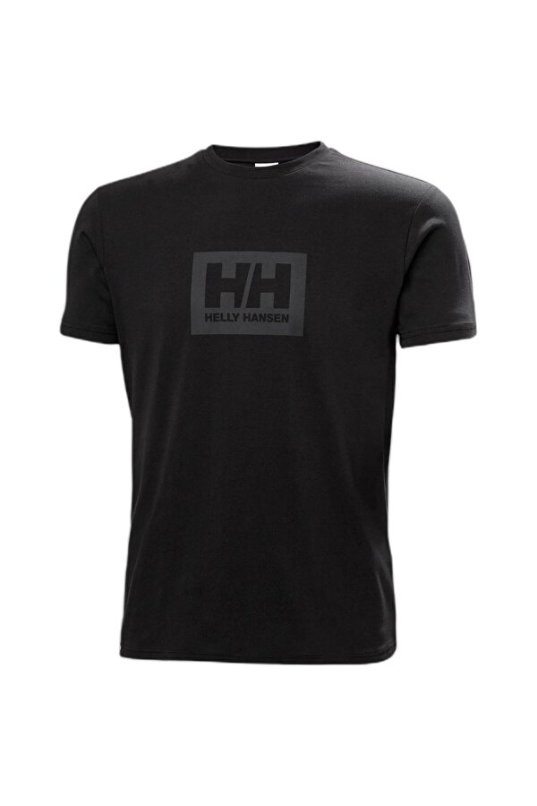 Helly Hansen Hh Box T-shırt 2.0 Erkek Siyah Tshirt Hha.54597-hha.990