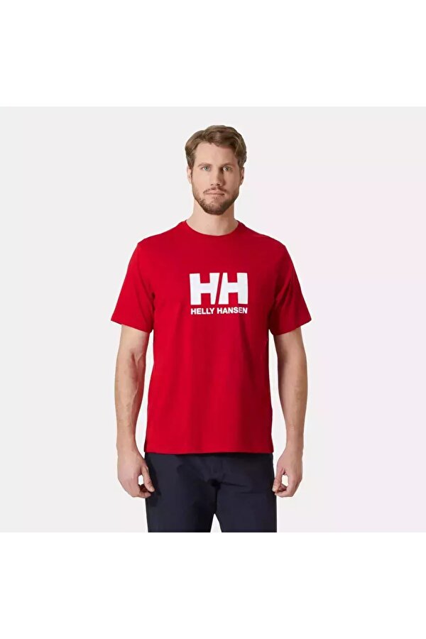 Helly Hansen Hh Logo T-shırt 3.0 Erkek Kırmızı Tshirt Hha.54596-hha.162