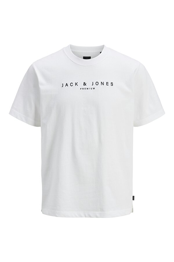 Jack & Jones Jack Jones Jprccjayson Ss Tee Erkek Beyaz Tshirt 12275186-01