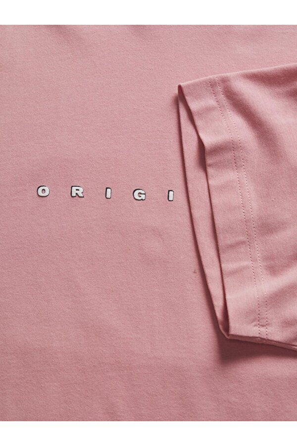 Jack & Jones Jack Jones Joreaster Actıvıty Tee Ss Crew Neck Erkek Pembe Tshirt 12251966-20