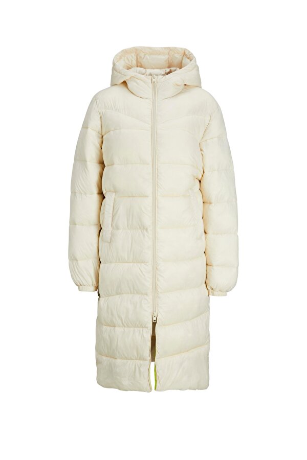 Jack & Jones Jack Jones Nora Lıghtweıght Long Jacket Otw Sn Kadin Bej Mont 12236524-06