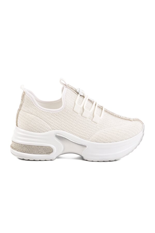 Ayakmod Beyaz Anorak Kadın Sneaker 702322 Z