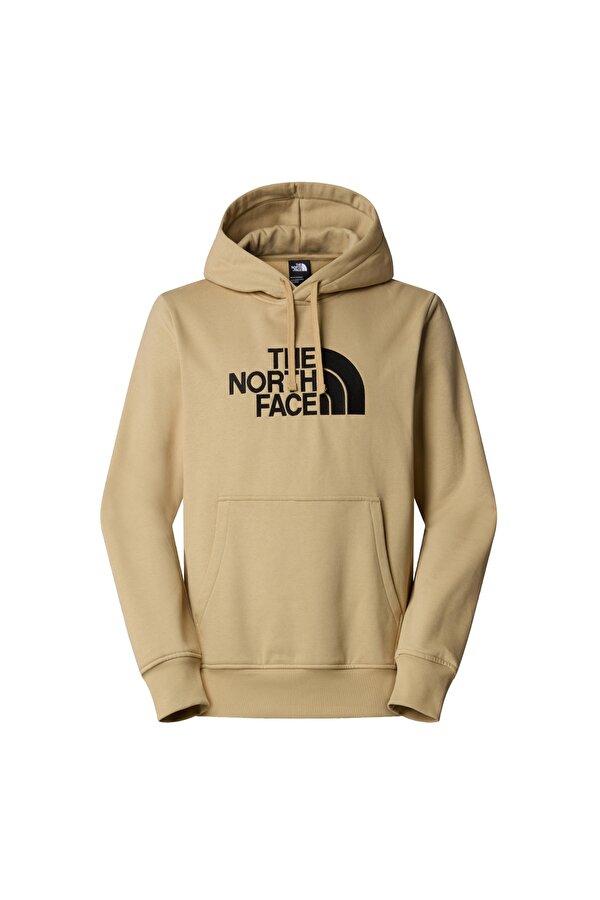 The North Face M Drew Peak Pullover Hoodie Erkek Bej Sweatshirt Nf0a89emlk51