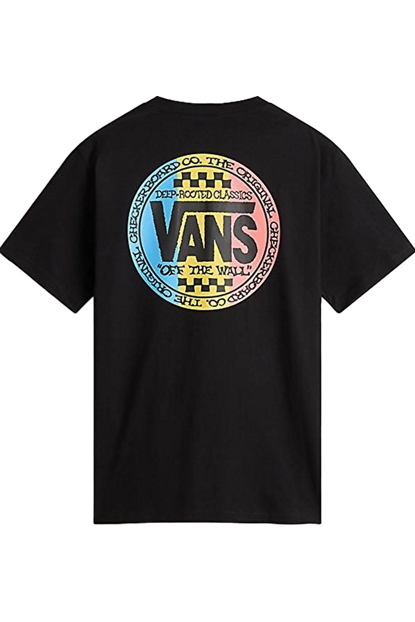 Vans Retro Co Ss Erkek Siyah Tshirt Vn000m6rblk1