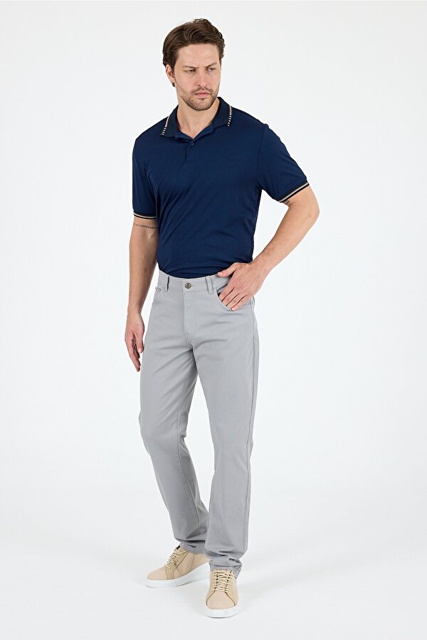 Rodi Erkek Regular Fit GabardinPamukElastan Rahat Günlük Klasik Düz Kesim Pantolon 1162