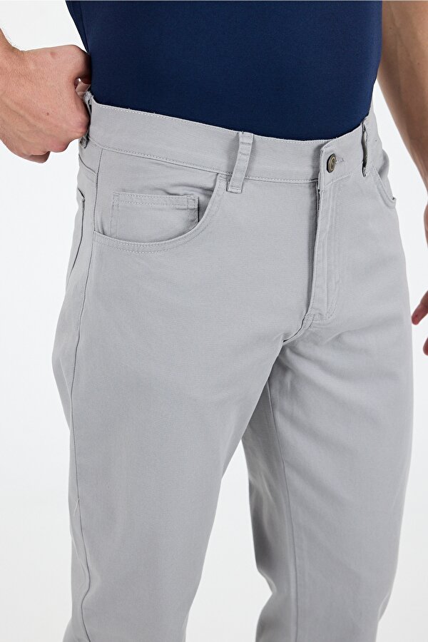 Rodi Erkek Regular Fit GabardinPamukElastan Rahat Günlük Klasik Düz Kesim Pantolon 1162