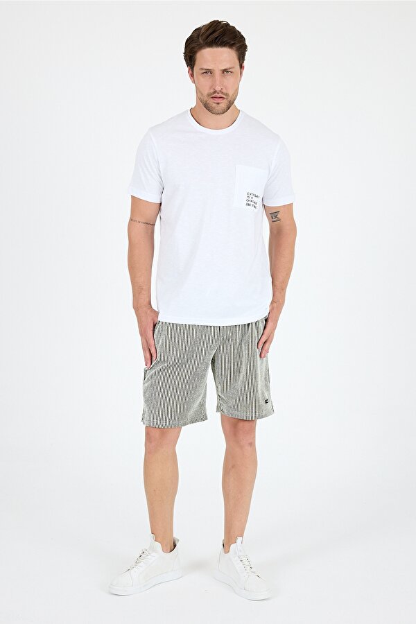 Rodi Regular Fit Pamuk Bisiklet Yaka Penye Erkek Tişört 0068