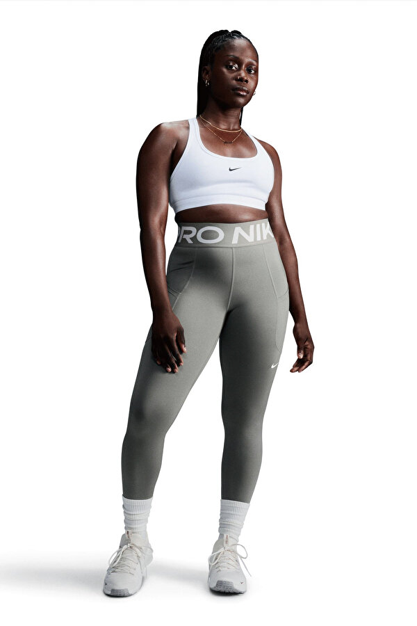Nike W NK SWSH LGT SPT BRA Beyaz Kadın Bra