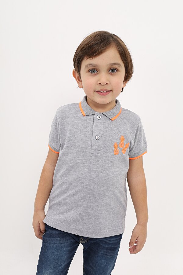 Toontoy Kids Toontoy Erkek Çocuk Nakışlı Tişört