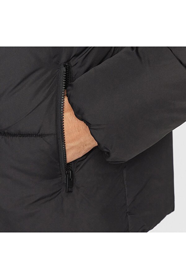 Jack & Jones Jack&Jones Max Puffer Erkek Siyah Dik Yaka Mont