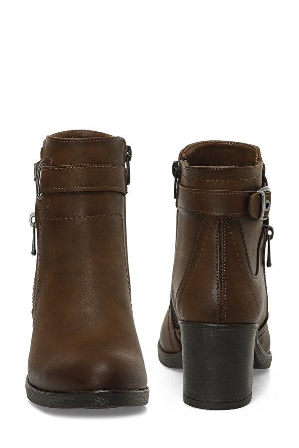 Butigo 24K-1031 5PR Taba Kadın Topuklu Bot