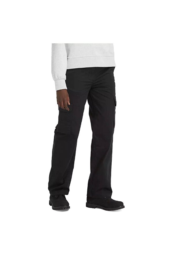 Tb0A5Yyk Utility Cargo Pants Siyah Kadın Pantolon