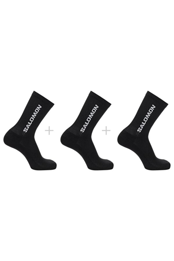 Lc2086000 Everyday Crew 3-Pack Çorap Siyah Unisex Çorap