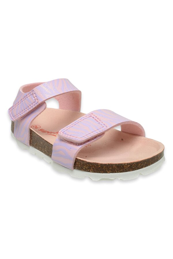 000123 F Kiz Çocuk Pembe Kız Çocuk Sandalet