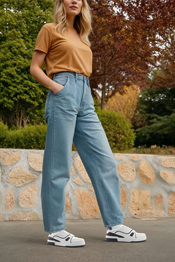 PENITA 5FX Beyaz Kadın Sneaker - Görsel 3