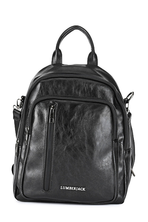 Lumberjack YKM FONK SRT 5PR Siyah Kadın Sırt Çantası
