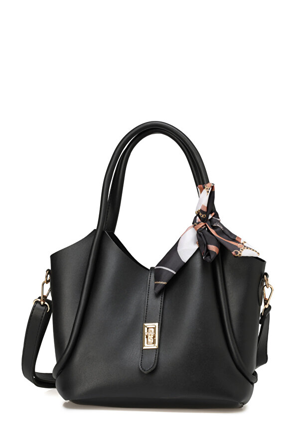 Butigo CLT PRM KLTLI OMZ 5PR Siyah Kadın Omuz Çantası