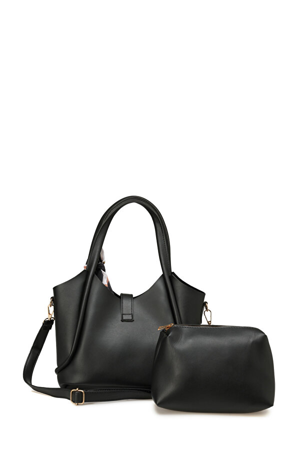 Butigo CLT PRM KLTLI OMZ 5PR Siyah Kadın Omuz Çantası