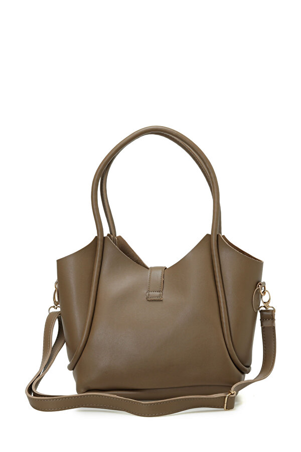 Butigo CLT PRM KLTLI OMZ 5PR Vizon Kadın Omuz Çantası