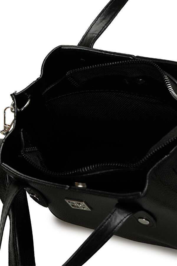 Butigo NTRL PRM CKGZ EL 5PR Siyah Kadın El Çantası