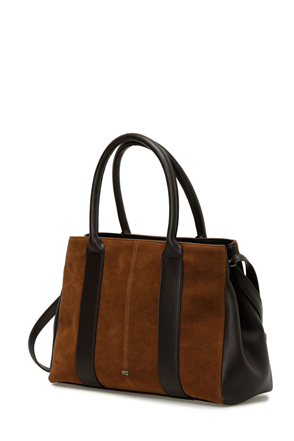 Butigo SUET WESTERN OMZ 5PR Taba Kadın Omuz Çantası