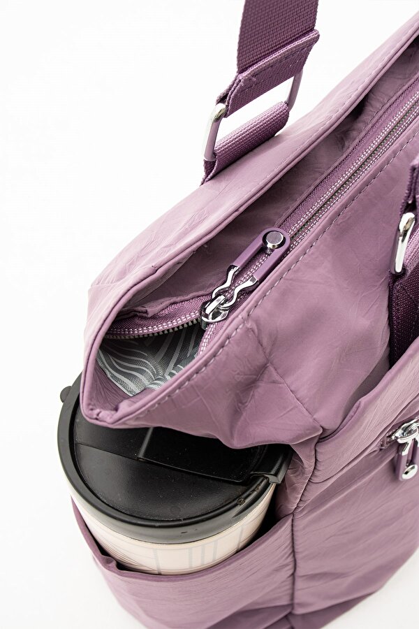 Paul Brand Kadın Çok Gözlü Suya Dayanıklı Klinkır Kumaş Çapraz Askılı El ve Omuz Çantası Pbs4003