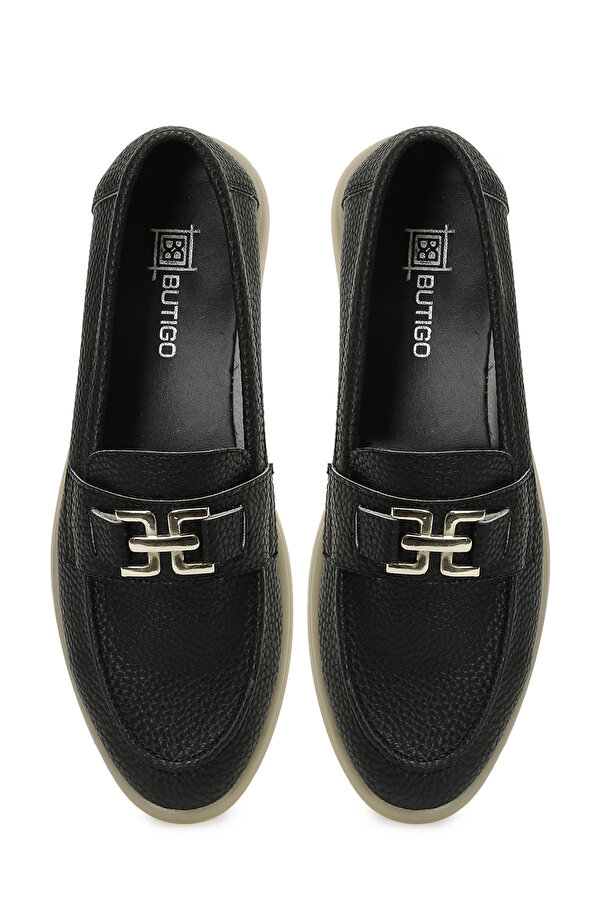 Butigo 25K-8147 5PR Siyah Kadın Loafer