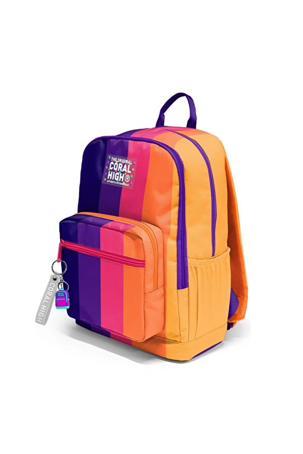 Coral High Büyük Boy Okul Sırt Çantası Renkli 23674