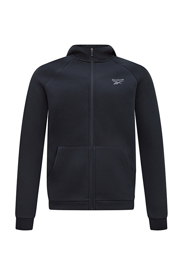 REEBOK Clothing Reebok Core Zip Through Hoody Черный