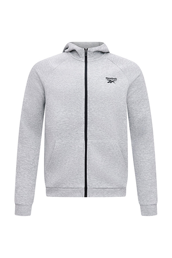 REEBOK Clothing Reebok Core Zip Through Hoody Серый 014