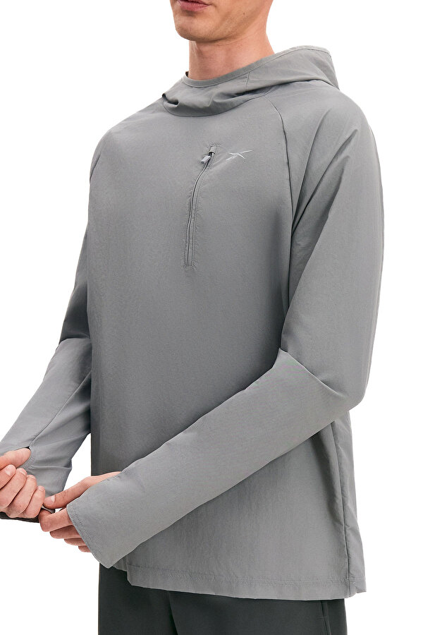 REEBOK Clothing Reebok Run Raglan Oh Ls Серый 017