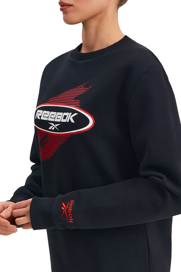 REEBOK Clothing Reebok Graphic Crewneck Sweatshi Черный