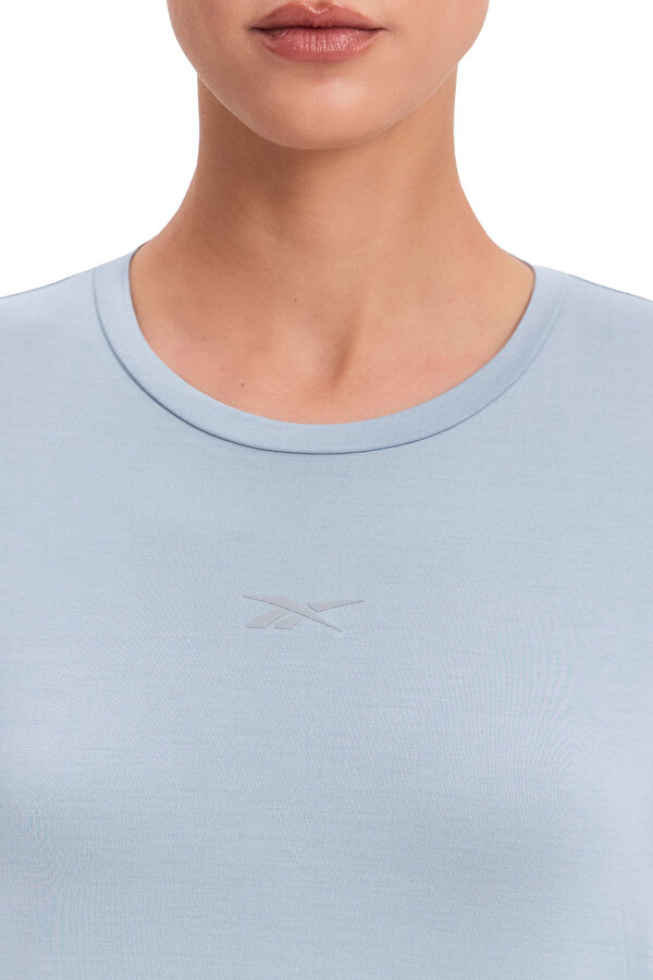 REEBOK Clothing Reebok Ss Running Top Бирюзовый 003