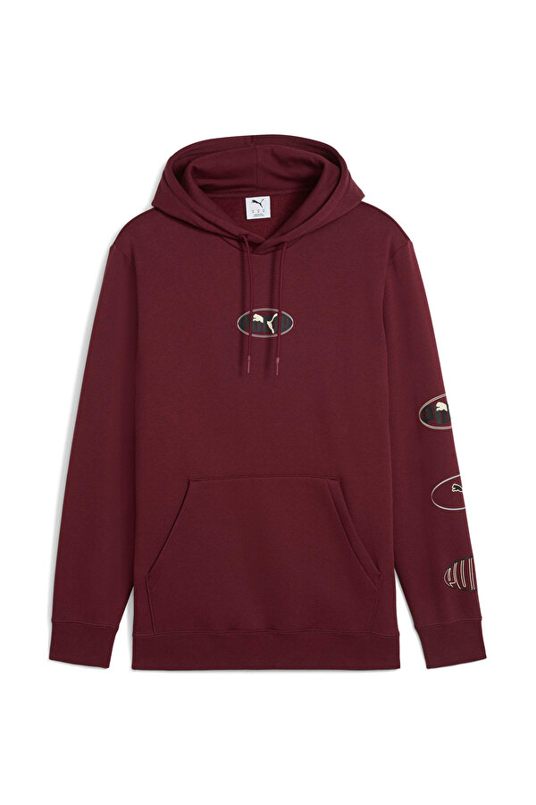 ESS LOGO LAB Execution Ho Bordo Erkek Sweatshirt - 2. Ürüne %50 İndirim