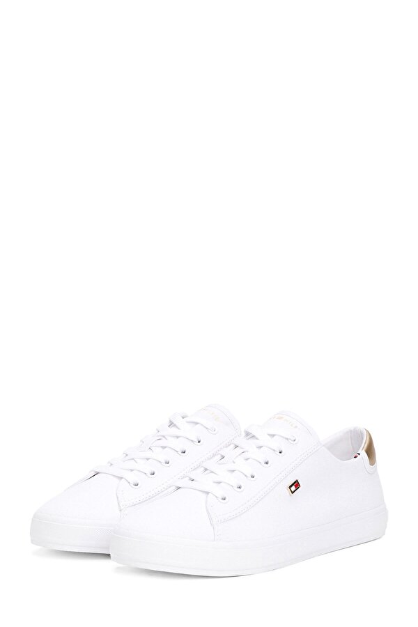 VULC CANVAS LACE UP SNEAK Beyaz Kadın Sneaker - Görsel 3