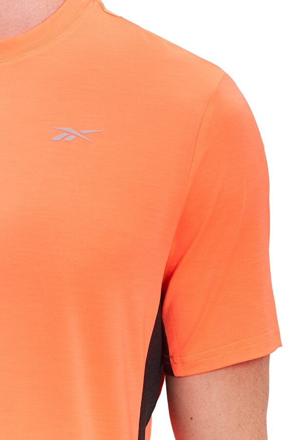 REEBOK Clothing Reebok Running Ss Tee Оранжевый